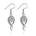 Boucles d&#39;oreilles de mariage en argent chaud et abordable 2014